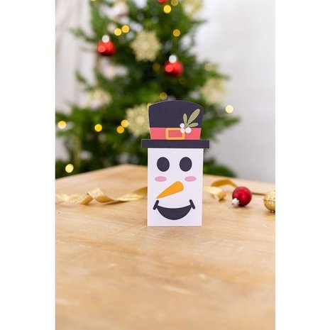 Gemini Festive Snowman Stamp/Die/Template (GEM-STD-FESS) (DISCONTINUED) Gemini Festive Snowman Stamp/Die/Template (GEM-STD-FESS) (DISCONTINUED)