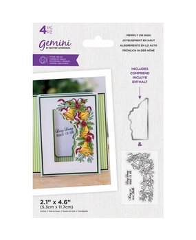 Gemini Merrily on High Stamp & Die (GEM-STD-MEROHI) (OUTLET)