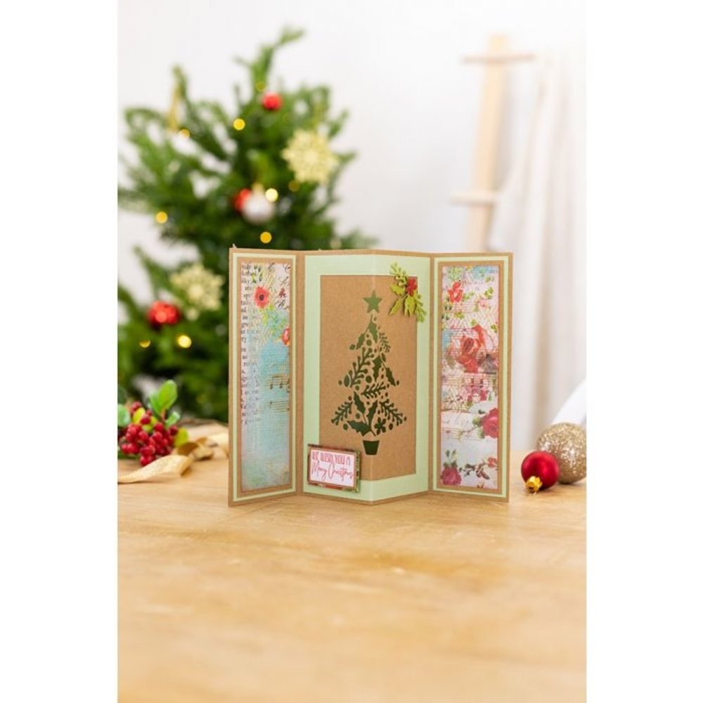 Gemini Holly Tree Stamp & Die (GEM-STD-HOTR) (OUTLET)
