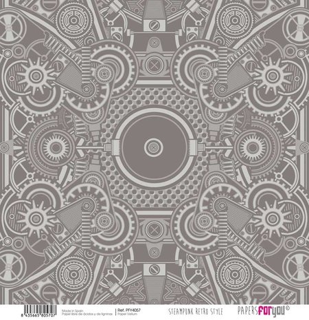 Papers For You Steampunk Retro Style Vellum Paper Pack (6pcs) (PFY-4051) (DISCONTINUED) Papers For You Steampunk Retro Style Vellum Paper Pack (6pcs) (PFY-4051) (DISCONTINUED)