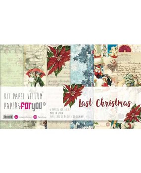 Papers For You Last Christmas Vellum Paper Pack (6pcs) (PFY-3258) (DISCONTINUED)