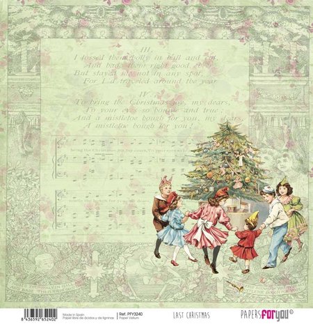 Papers For You Last Christmas Vellum Paper Pack (6pcs) (PFY-3258) (DISCONTINUED) Papers For You Last Christmas Vellum Paper Pack (6pcs) (PFY-3258) (DISCONTINUED)