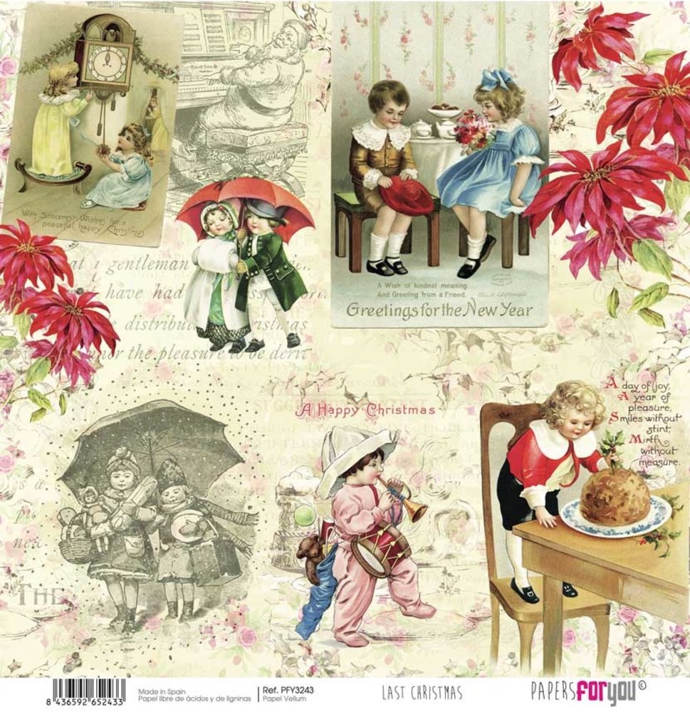 Papers For You Last Christmas Vellum Paper Pack (6pcs) (PFY-3258) (DISCONTINUED) Papers For You Last Christmas Vellum Paper Pack (6pcs) (PFY-3258) (DISCONTINUED)
