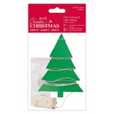 Papermania Create Christmas LED Light String Multi Coloured (20pcs) (PMA 105964) (DISCONTINUED)