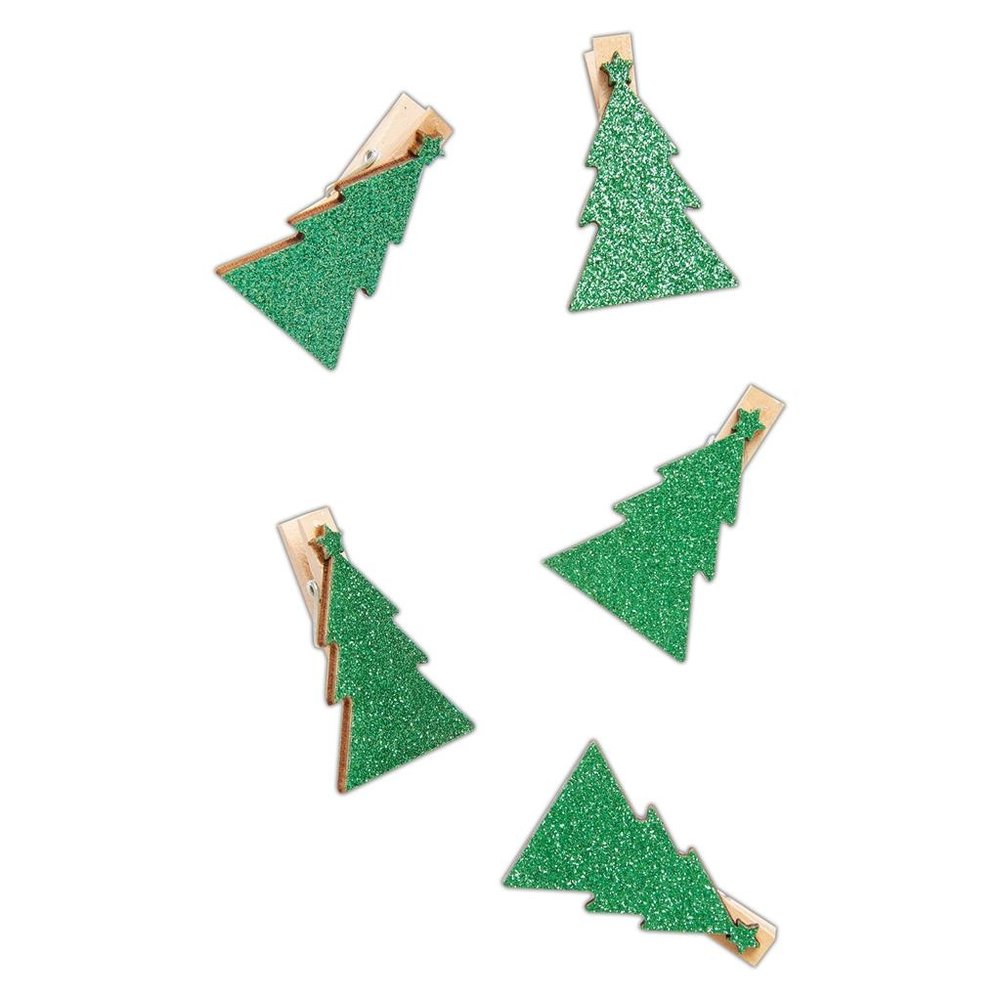 Papermania Create Christmas Glittered Wooden Pegs Tree (6pcs) (PMA 174950) (DISCONTINUED) Papermania Create Christmas Glittered Wooden Pegs Tree (6pcs) (PMA 174950) (DISCONTINUED)