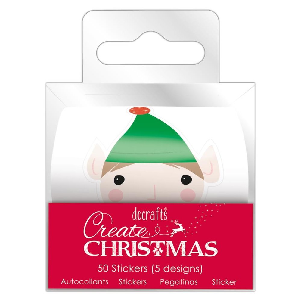 Papermania Create Christmas Christmas Icon Stickers (50pcs) (PMA 804937) (DISCONTINUED)