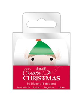 Papermania Create Christmas Christmas Icon Stickers (50pcs) (PMA 804937) (DISCONTINUED)