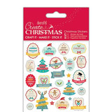 Papermania Create Christmas Stickers Retro (PMA 804936) (DISCONTINUED)