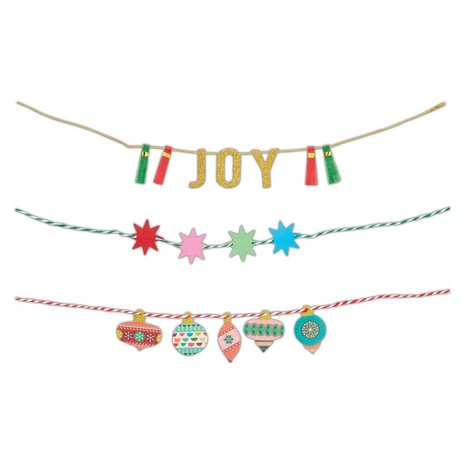 Papermania Create Christmas Mini Garland Joy (PMA 356973) (DISCONTINUED)