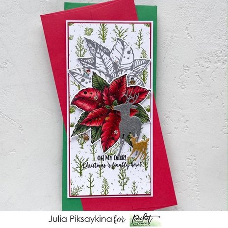 Picket Fence Studios Autumn Field 4x4 Inch Clear Stamps (BB-170) (OUTLET)