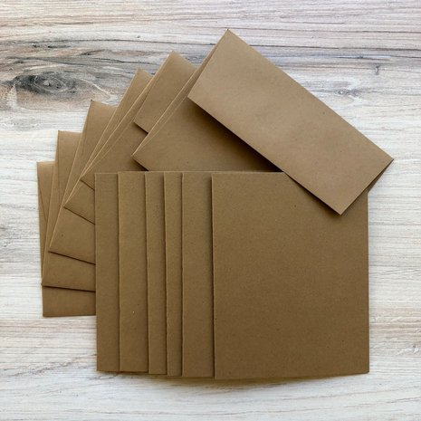 Graphic 45 Cards & Envelopes Kraft 4.25x5.5 Inch (4501990) (OUTLET) Graphic 45 Cards & Envelopes Kraft 4.25x5.5 Inch (4501990) (OUTLET)
