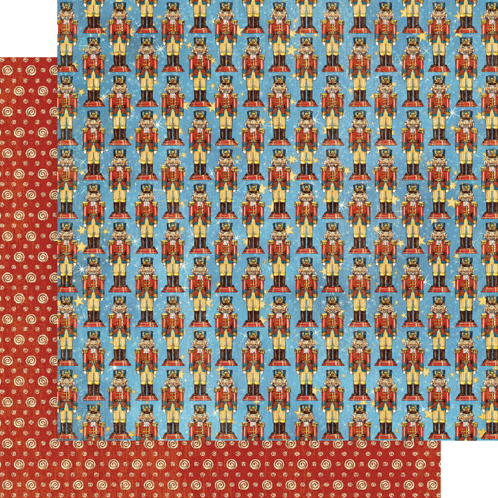 Graphic 45 Nutcracker Sweet 8x8 Inch Paper Pad (4500562) (OUTLET)