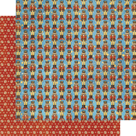 Graphic 45 Nutcracker Sweet 8x8 Inch Paper Pad (4500562) (OUTLET)