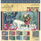 Graphic 45 Let it Snow 12x12 Inch Collection Pack (4502323) (OUTLET)