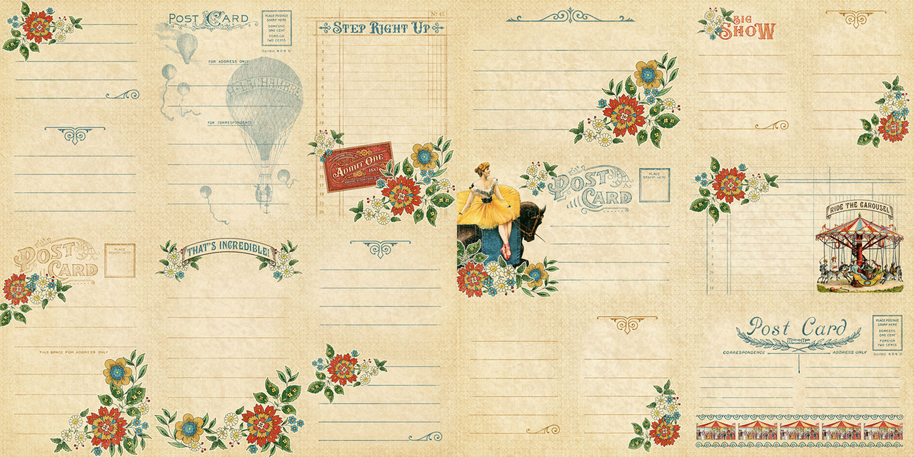 Graphic 45 Come One, Come All! Journaling Cards (4502312) (OUTLET) Graphic 45 Come One, Come All! Journaling Cards (4502312) (OUTLET)