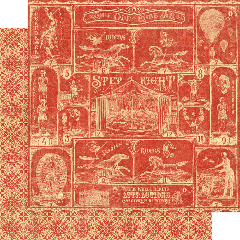 Graphic 45 Come One, Come All! 8x8 Inch Paper Pad (4502307) (OUTLET) Graphic 45 Come One, Come All! 8x8 Inch Paper Pad (4502307) (OUTLET)