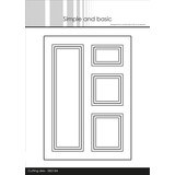 Simple and Basic A6 Card Front #5 Cutting Dies (SBD184) (DISCONTINUED)