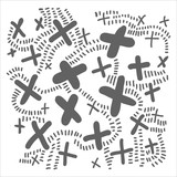The Crafter's Workshop X Trail 12x12 Inch Stencil (TCW940) (OUTLET)