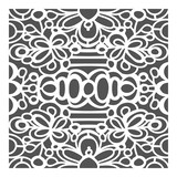 The Crafter's Workshop Secret Garden 6x6 Inch Stencil (TCW935s) (OUTLET)