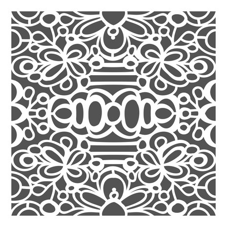 The Crafter's Workshop Secret Garden 6x6 Inch Stencil (TCW935s) (OUTLET) The Crafter's Workshop Secret Garden 6x6 Inch Stencil (TCW935s) (OUTLET)