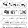 CarlijnDesign Stempels Feestje (CDST-0073) (OUTLET)