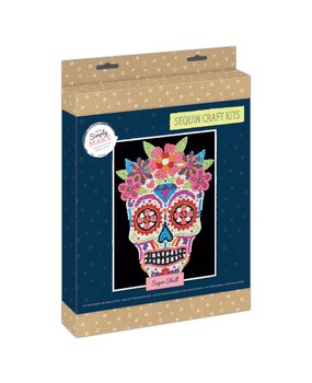 Simply Make Sequin Craft Kit Sugar Skull (DSM 105151) (OUTLET)