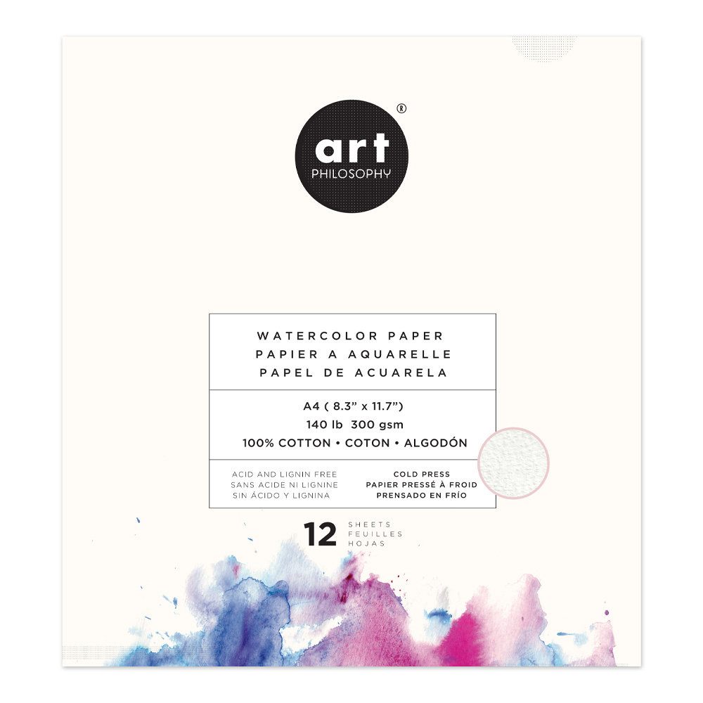 Art Philosophy Watercolor A4 Paper Pad (651374)