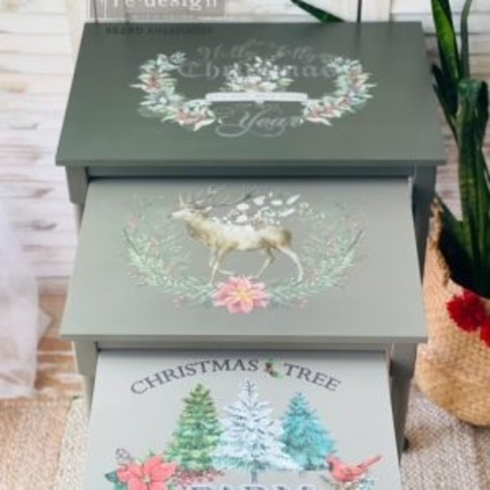 Re-Design with Prima Holly Jolly Xmas 24x35 Inch Decor Transfers (655594) (DISCONTINUED) Re-Design with Prima Holly Jolly Xmas 24x35 Inch Decor Transfers (655594) (DISCONTINUED)