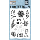 Echo Park Cozy Winter Clear Stamps (WTR257043) (DISCONTINUED)