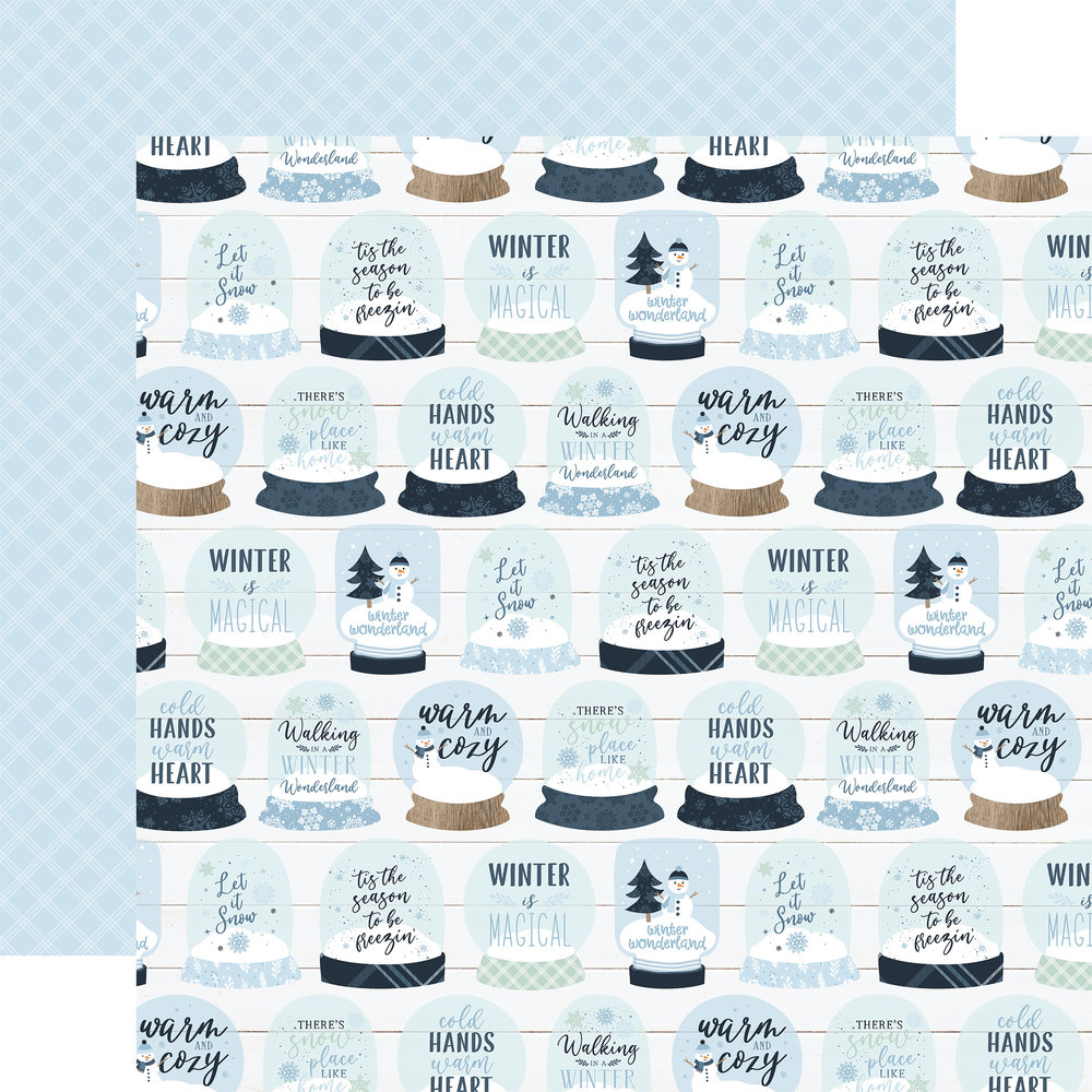 Echo Park Winter 12x12 Inch Collection Kit (WTR257016) (DISCONTINUED) Echo Park Winter 12x12 Inch Collection Kit (WTR257016) (DISCONTINUED)