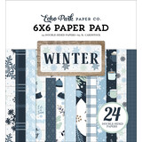 Echo Park Winter 6x6 Inch Paper Pad (WTR257023) (DISCONTINUED)