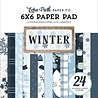 Echo Park Winter 6x6 Inch Paper Pad (WTR257023) (OUTLET)