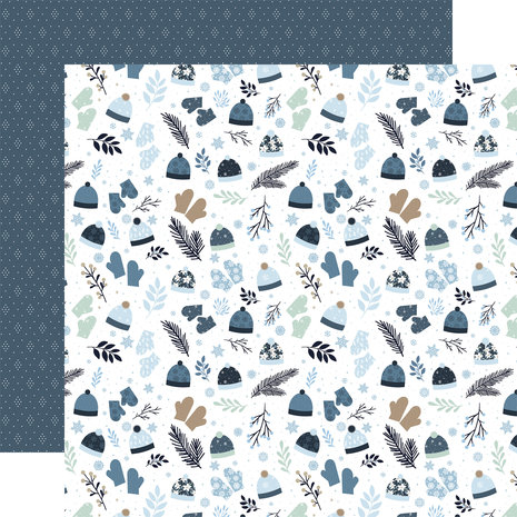 Echo Park Winter 6x6 Inch Paper Pad (WTR257023) (OUTLET)