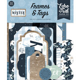Echo Park Winter Frames & Tags (WTR257025) (DISCONTINUED)