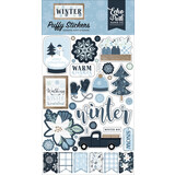 Echo Park Winter Puffy Stickers (WTR257066) (DISCONTINUED)