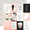 Echo Park Wedding 6x6 Inch Paper Pad (WED258023) (OUTLET)