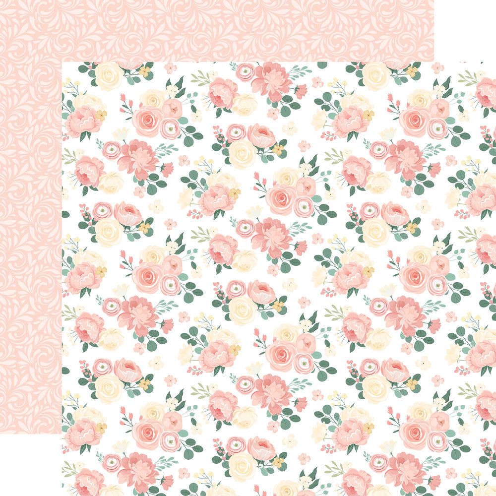 Echo Park Wedding 6x6 Inch Paper Pad (WED258023) (OUTLET)