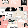Echo Park Wedding Frames & Tags (WED258025) (OUTLET)
