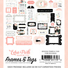 Echo Park Wedding Frames & Tags (WED258025) (OUTLET)