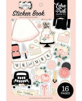 Echo Park Wedding Sticker Book (WED258029) (OUTLET)