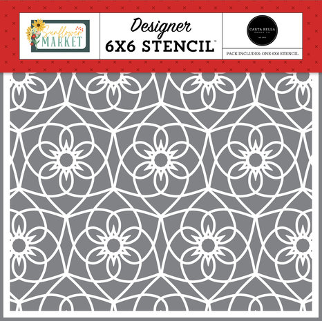 Carta Bella Sweet Sunflowers Stencil (CBSUN144033) (OUTLET) Carta Bella Sweet Sunflowers Stencil (CBSUN144033) (OUTLET)