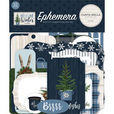 Carta Bella Welcome Winter Ephemera (CBWW142024) (OUTLET)