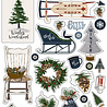 Carta Bella Welcome Winter Puffy Stickers (CBWW142066) (OUTLET)