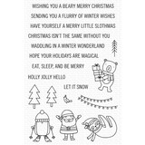 My Favorite Things Snow Globe Singles Clear Stamps (CS-611) (OUTLET)