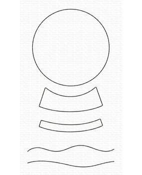 My Favorite Things Snow Globe Die-namics (MFT-2107) (OUTLET)