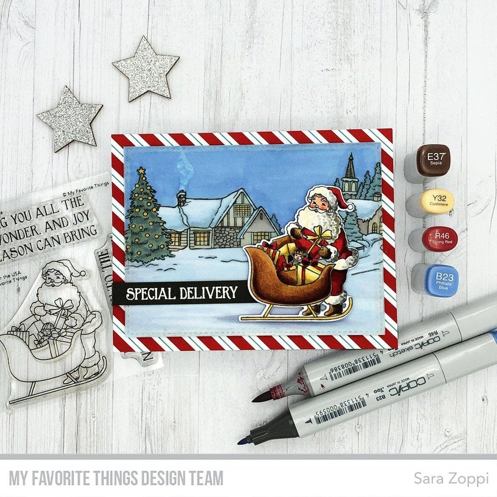 My Favorite Things Special Delivery from Santa Clear Stamps (CS-598) (OUTLET) My Favorite Things Special Delivery from Santa Clear Stamps (CS-598) (OUTLET)