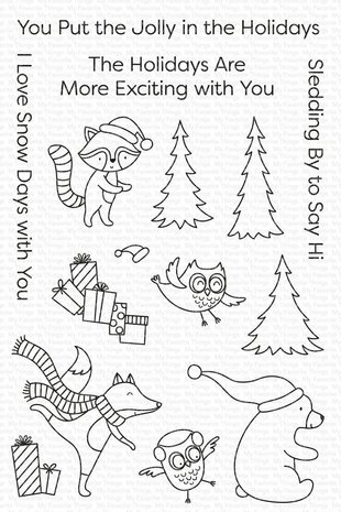 My Favorite Things Put the Jolly in the Holidays Clear Stamps (CS-612) (OUTLET) My Favorite Things Put the Jolly in the Holidays Clear Stamps (CS-612) (OUTLET)