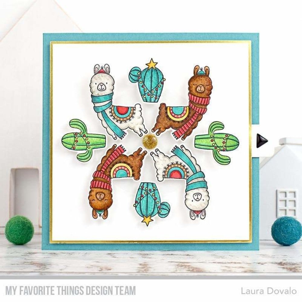 My Favorite Things Happy Llamadays Die-namics (MFT-2110) (OUTLET)