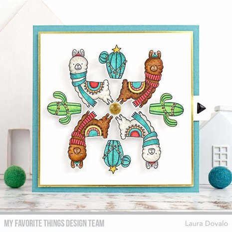 My Favorite Things Happy Llamadays Die-namics (MFT-2110) (OUTLET)