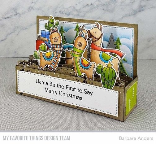 My Favorite Things Happy Llamadays Die-namics (MFT-2110) (OUTLET) My Favorite Things Happy Llamadays Die-namics (MFT-2110) (OUTLET)